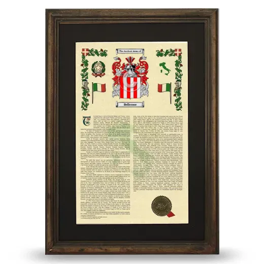 Bellerose Deluxe Armorial Framed - Brown