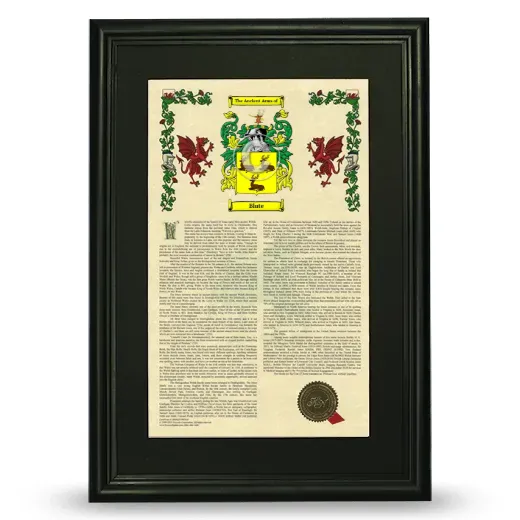 Blute Deluxe Armorial Framed - Black