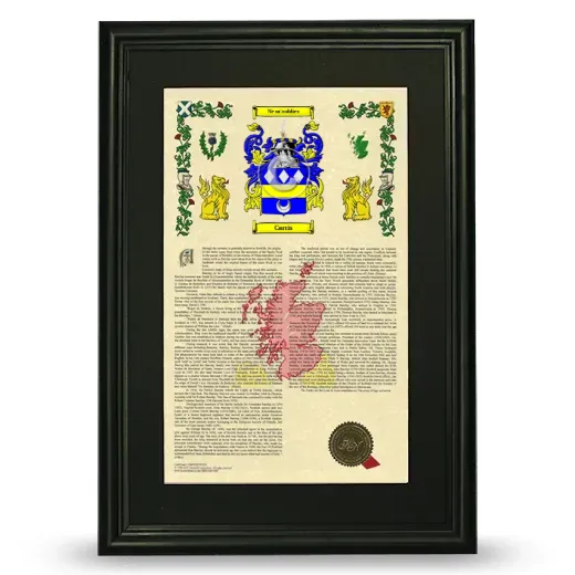 Carris Deluxe Armorial Framed - Black