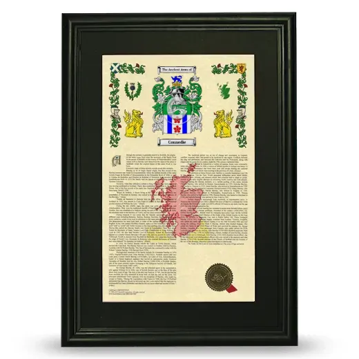 Connedie Deluxe Armorial Framed - Black