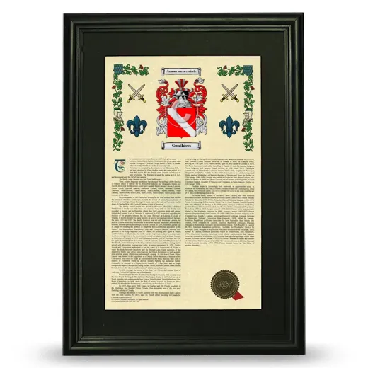 Gonthiers Deluxe Armorial Framed - Black