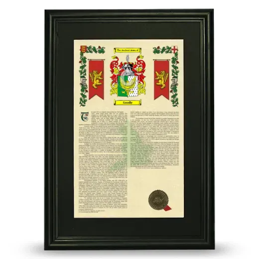 Goodly Deluxe Armorial Framed - Black