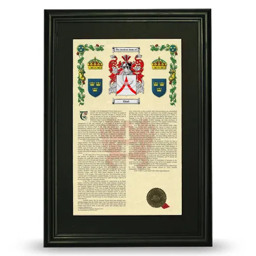 Gust Deluxe Armorial Framed - Black