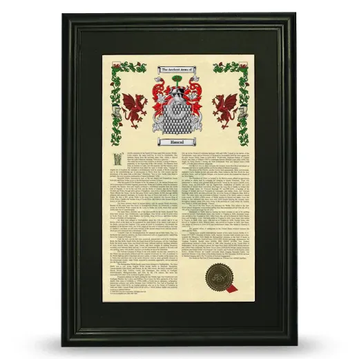 Hascal Deluxe Armorial Framed - Black