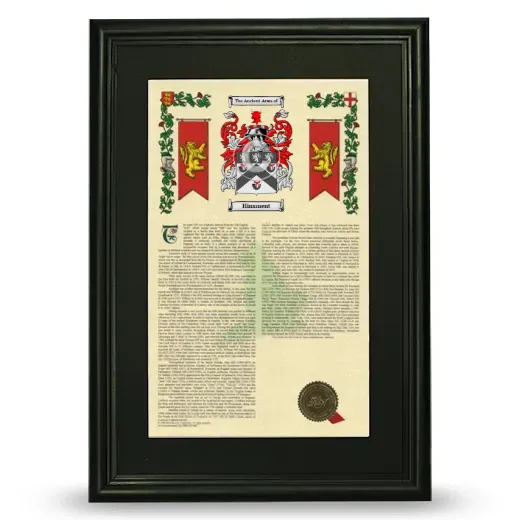 Hinxment Deluxe Armorial Framed - Black