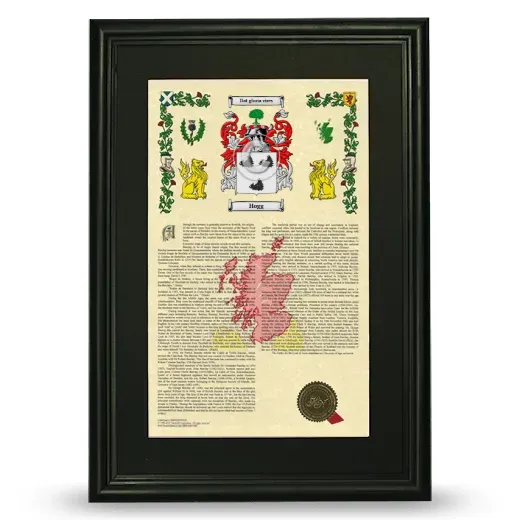 Hogg Deluxe Armorial Framed - Black