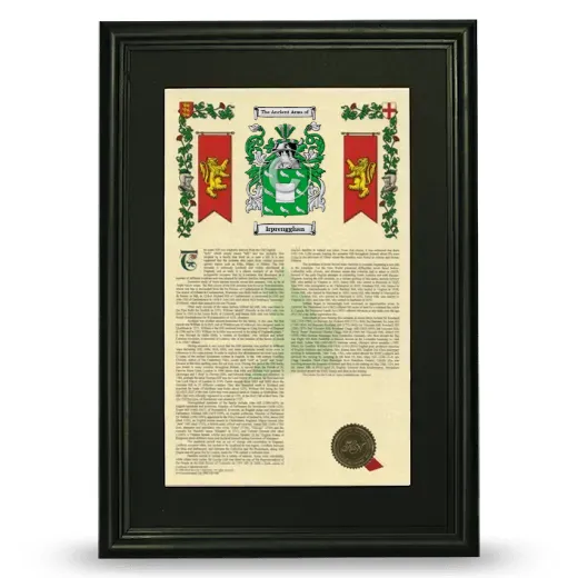 Irprengghan Deluxe Armorial Framed - Black