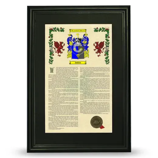 Jankan Deluxe Armorial Framed - Black