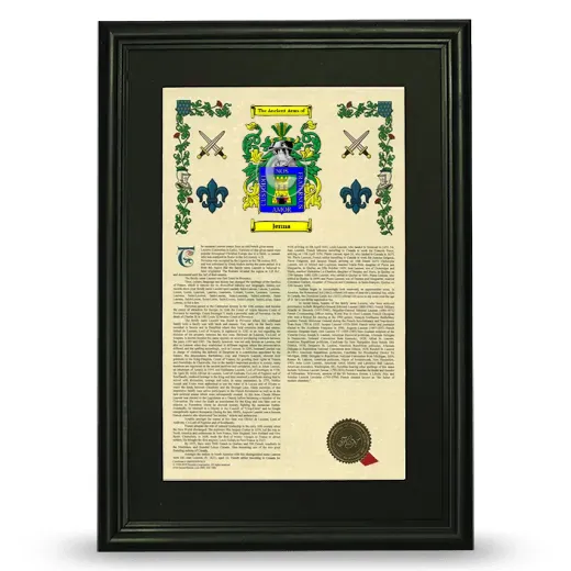 Jerma Deluxe Armorial Framed - Black