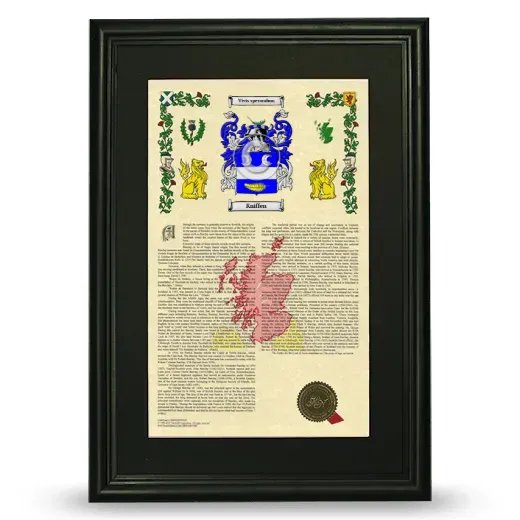 Kniffen Deluxe Armorial Framed - Black