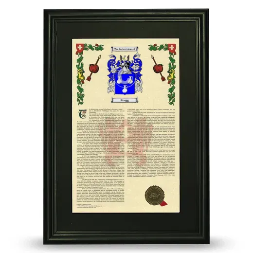 Krugg Deluxe Armorial Framed - Black