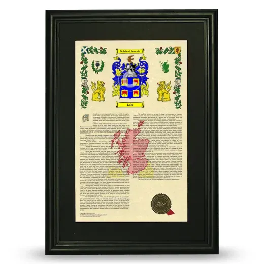 Lole Deluxe Armorial Framed - Black