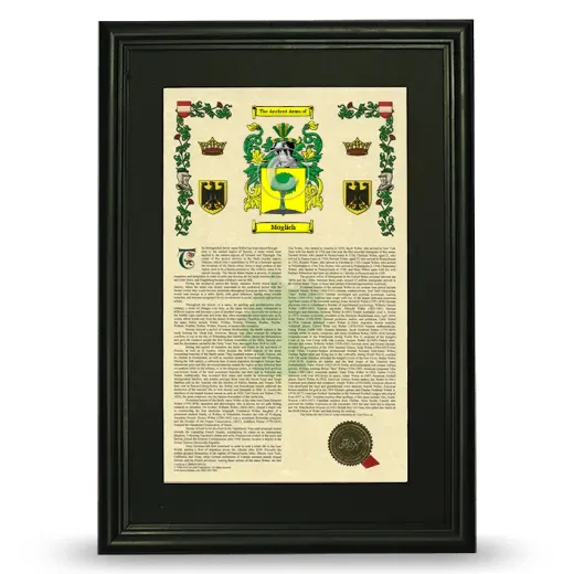 Möglich Deluxe Armorial Framed - Black