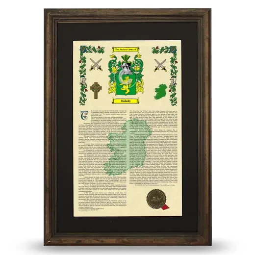Moledy Deluxe Armorial Framed - Brown