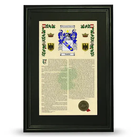 Teufels Deluxe Armorial Framed - Black