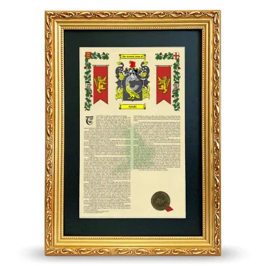 Artois Deluxe Armorial Framed - Gold