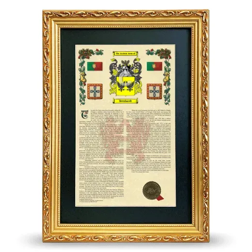 Bernhardt Deluxe Armorial Framed - Gold