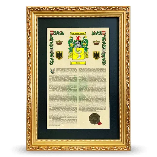 Boem Deluxe Armorial Framed - Gold