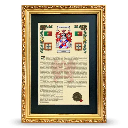 Bragan Deluxe Armorial Framed - Gold