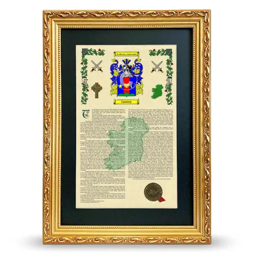 Convery Deluxe Armorial Framed - Gold