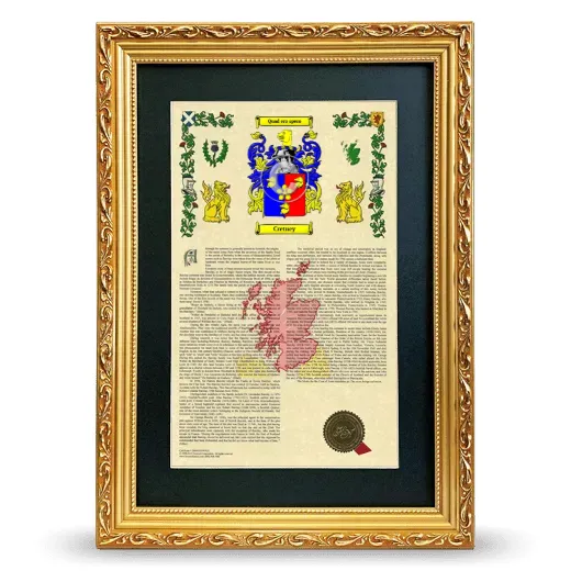 Cretney Deluxe Armorial Framed - Gold