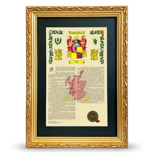 Cure Deluxe Armorial Framed - Gold