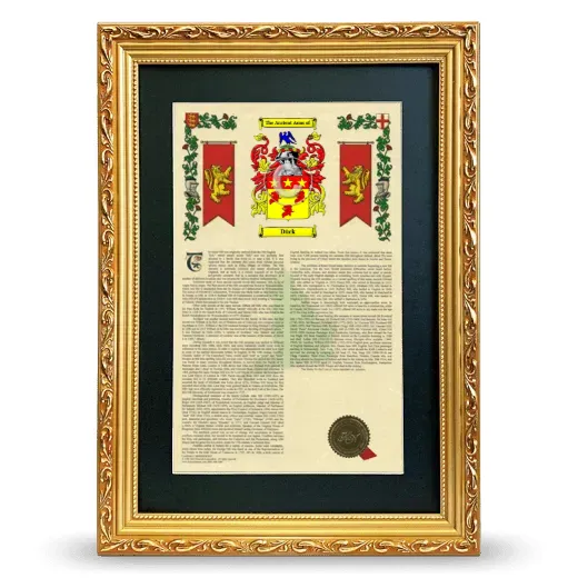 Dück Deluxe Armorial Framed - Gold