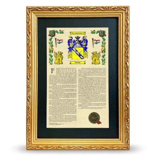 De loot Deluxe Armorial Framed - Gold