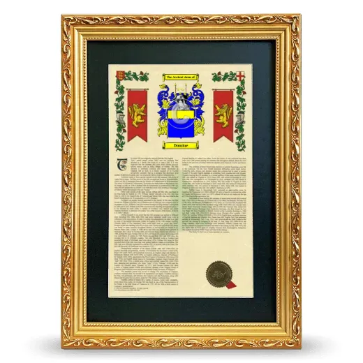 Domine Deluxe Armorial Framed - Gold