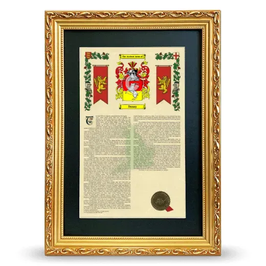 Donay Deluxe Armorial Framed - Gold
