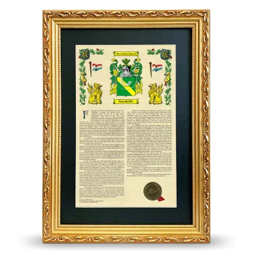 Dunsdorffer Deluxe Armorial Framed - Gold