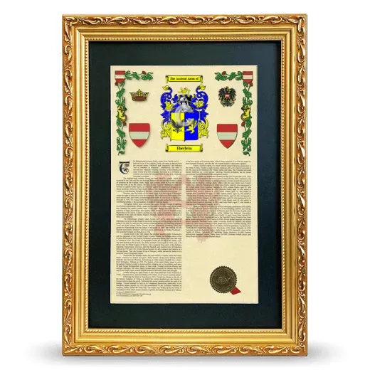 Eberlein Deluxe Armorial Framed - Gold