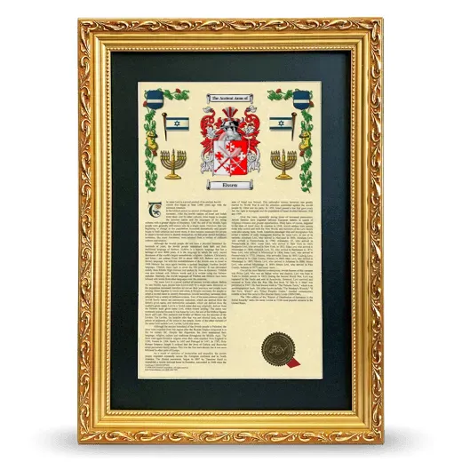 Eissen Deluxe Armorial Framed - Gold