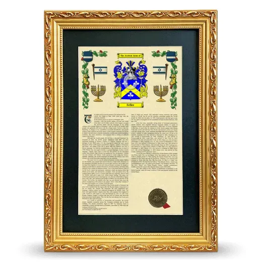 Feller Deluxe Armorial Framed - Gold
