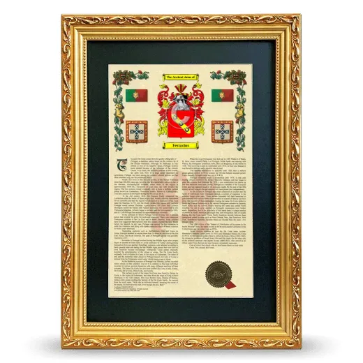 Ferrarius Deluxe Armorial Framed - Gold