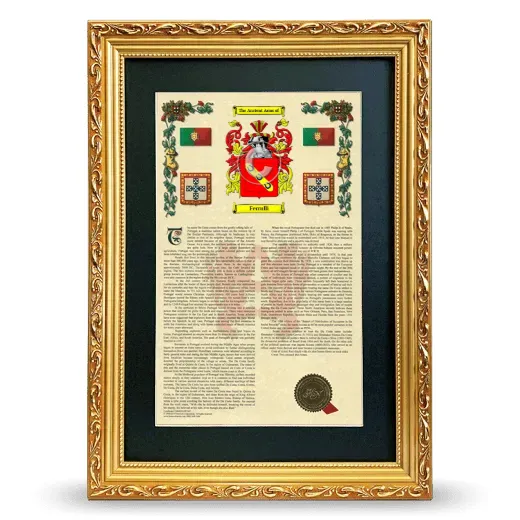 Ferrulli Deluxe Armorial Framed - Gold