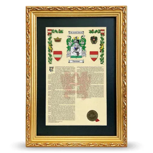 Firestone Deluxe Armorial Framed - Gold