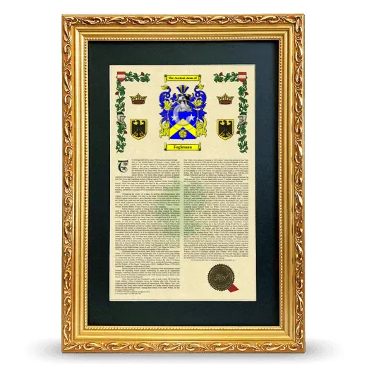 Fogleman Deluxe Armorial Framed - Gold