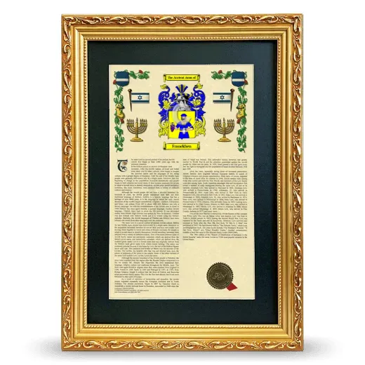 Franckhen Deluxe Armorial Framed - Gold