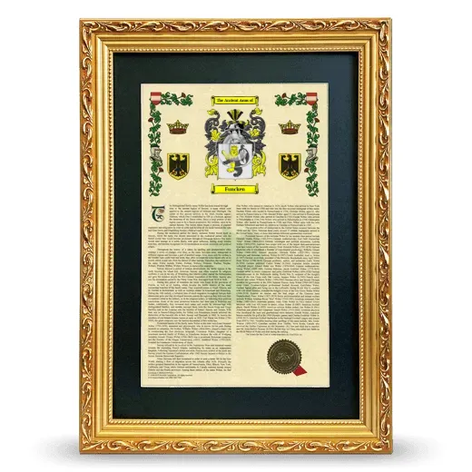 Funcken Deluxe Armorial Framed - Gold