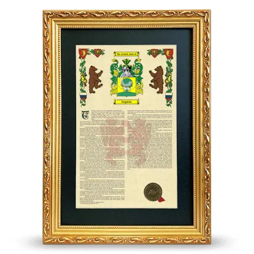 Gagarin Deluxe Armorial Framed - Gold
