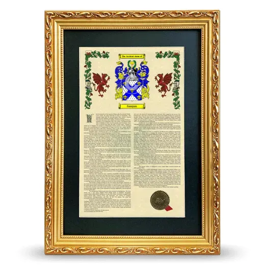 Gauyan Deluxe Armorial Framed - Gold