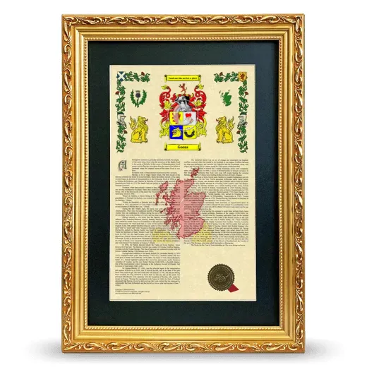 Goom Deluxe Armorial Framed - Gold