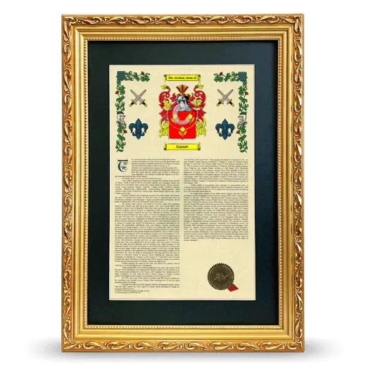 Gosset Deluxe Armorial Framed - Gold