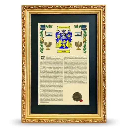 Goulde Deluxe Armorial Framed - Gold