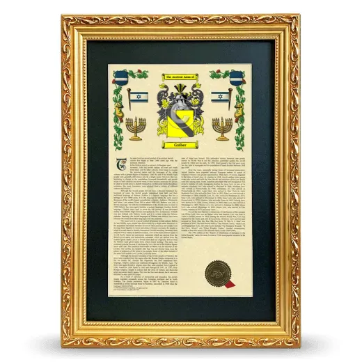 Gräber Deluxe Armorial Framed - Gold