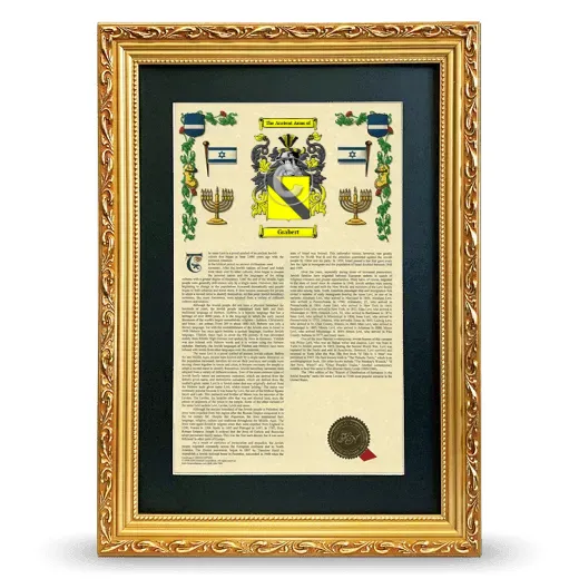 Grabert Deluxe Armorial Framed - Gold