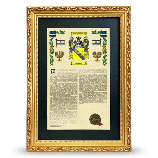 Grabner Deluxe Armorial Framed - Gold
