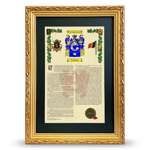 Graumann Deluxe Armorial Framed - Gold