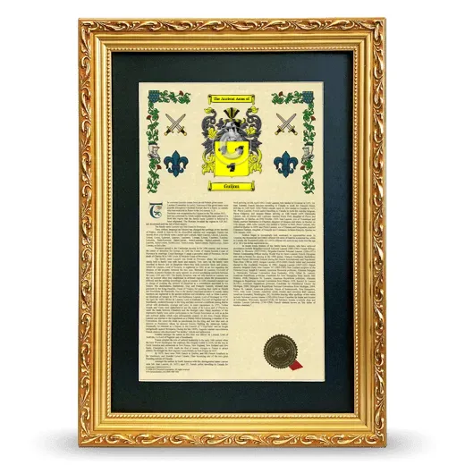 Guijon Deluxe Armorial Framed - Gold